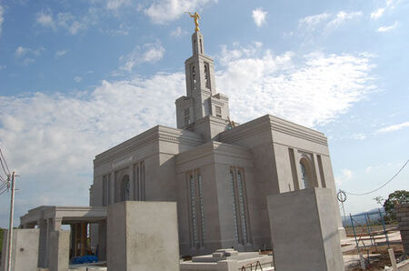 Una vista del templo.
Jay Harvey
05 Mar 2008