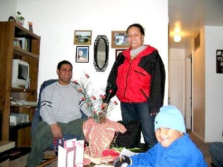 Remember Elder Pyrcell. That is him with his wife Nay, and CJ at their home in Utah
Charles F Tuigamala
19 May 2005