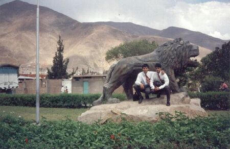 Junto a Elder  Ramos Crhistian de Ica .....en la Zona Huánuco 1994
Roberto Williams Atúncar Nieto
17 Jan 2005