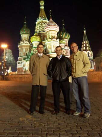 Yuri Kosholkin, Paul Cox and Me hanging out on Red Square in April 2006
Isaac James Hipple
30 Oct 2006