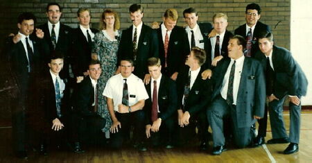 Group picture of the first missionaries called to the Durban South Africa Mission. Taken at the Durban Chappel on March 10, 1993.
Kevin Lyle Thompson
12 Feb 2008
