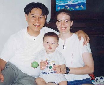 DJ, Janette, and Cougar Gao. We both served with Pres. Harris.
Da-jiun  Gao
05 Oct 2003