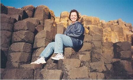 Having fun in Ireland at Giant's Causeway.
Sarah  Price
20 Jul 2008