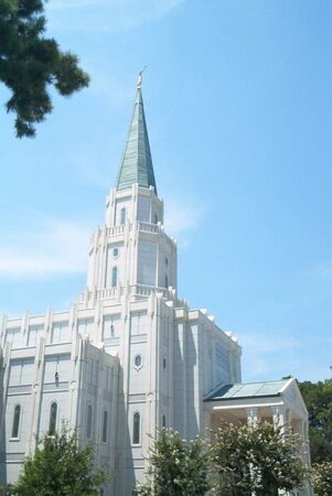 The temple is located in the beautiful northwest Houston suburb of Klein, TX, on the corner of Champion Forest Drive and Cypresswood Drive, just a few miles from the mission office.  The temple was dedicated 26 August 2000.
Ryan Bateman
18 Feb 2008