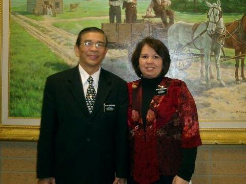 Mani and Nada Seangsuwan will leave next week to serve as missionaries in Thailand. This photo was taken at the MTC.
Reed B. Haslam
19 Jan 2008