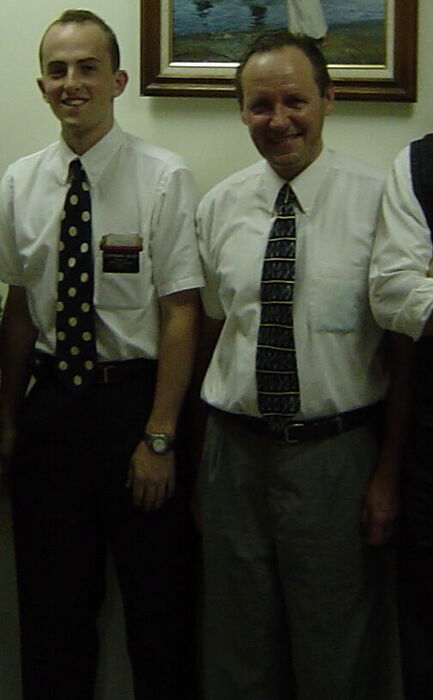 This is a photo of me and Elder Mikulin in Sept. 2005, my final meeting with him and his counselors of the Harkov Distric Presidency. Great man.
Samuel Baugh Hislop
10 Apr 2008