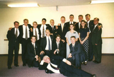 President Gregson with the Four Corners Zone in September 1997.
Kathy Wasden
10 Nov 2002