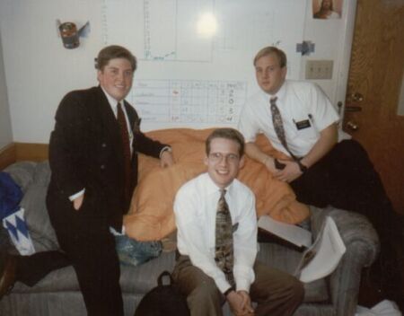 Elders Leukhardt, Curlee, and Bennett
Provo 7-Peaks Area, March 1997
Andrew K. Leukhardt
18 Nov 2002