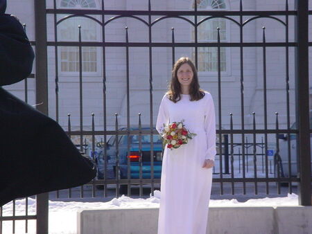 Meg and I after our sealing
Gary  Jefferson
16 Feb 2004