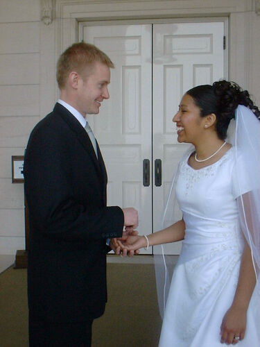 Sister Alaverez (slc mission) Bryan Parkinson (slc south mission) Sealed in the Nauvoo Temple May 18 2006....
Ed Smith
18 Jun 2006