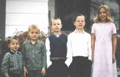 Staci, Tyler, Zachary, Conner, Jordan
Deborah Kaye Winkler
18 Dec 2002