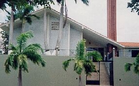 This is the first chapel ever built in Venezuela.  It was built when the ward was made up primarily of North Americans who were working on the dam.  Rumor has it that a giant emerald or diamond was found during construction, but because all gems are the p
Erin Elizabeth Howarth
09 Nov 2001