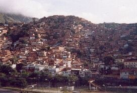 These are the little slums up on the hills surrounding Caracas.  My companion and I actually taught some families up there.  The houses are pretty much built by the home owners from discarded materials.
Erin Elizabeth Howarth
09 Nov 2001