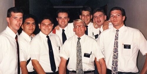 Elder Listello, Elder Allen, Buckingham, Adams, Barker,
Jose Concepcion Raga Zambrano
20 May 2003