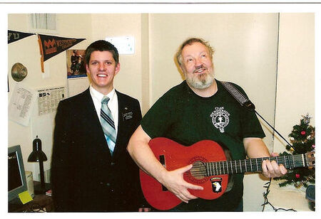 Elder Parker visiting John Mallernee in December 2006 at the Armed Forces Retirement Home
John Robert Mallernee
19 Oct 2008