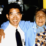 Elder Okamoto and I served together as zone leaders in Fairmont, WV. What an awesome example of sincerity and humility he was to me. He kept a great attitude even when things weren't so great. This picture was taken at the soup kitchen that we did service at. Watch out, Oke!
Parker LeGrand Jacobs
13 May 2004