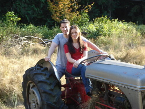 Our wedding day relaxing in the country on a broken tractor.
Christian Elias Sjavik
11 Feb 2009