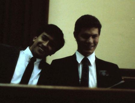 Olguin and Bailey in Nov. 83 Zone Conference, Capilla Neuquen
Jonathan  Kerr
21 Jan 2010