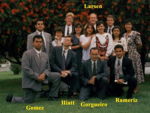 This is a picture taken when I took my district to the temple on a P-Day.  I believe I was in Altos De Merlo at the time.  I am sorry that I cannot remember everyone's names
Nathan W Hiatt
17 Mar 2006