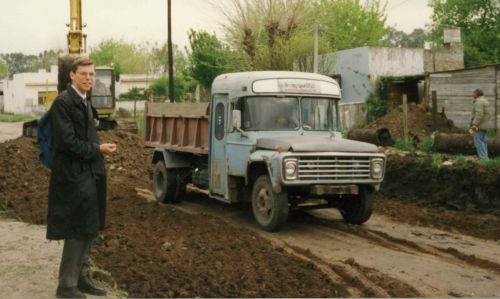 This was taken in Gonzales Catan.  It was a Bus that was chopped down and then they put a dump truck back end on it.
Nathan W Hiatt
17 Mar 2006