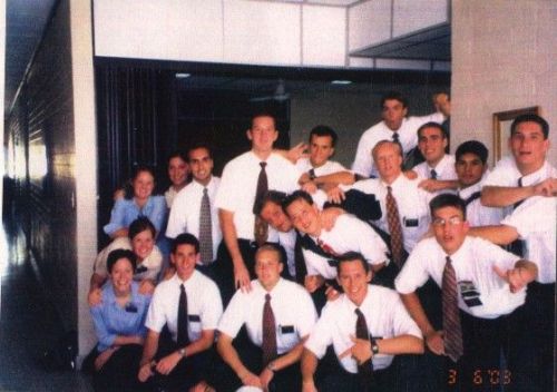 Elder Williams and Waters in the back.
West and Call in the front.
Elder Tefteller, Elder Parra, and others making 