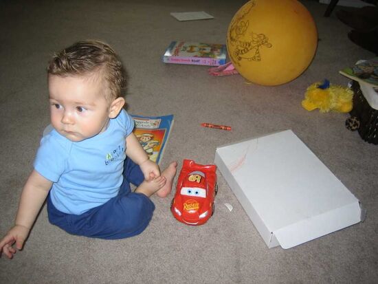 Mardson, coloring at 6 months old :)
Vanessa  McQuay
30 Sep 2006