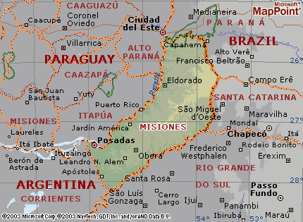 (DE encarta.msn.com -Ver también Argentina: Provinces-)
Silvia Monica Sanchez
03 Oct 2003