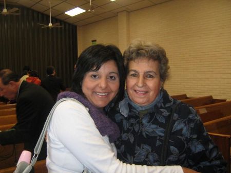 La hermana Laura Bustamante con la hermana Elder Fernandez, julio de 2008
Mauro Andrés Rosell
23 Aug 2008
