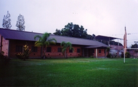 This is our chapel in Concepcion. The branch there is really nice, and one of the most fun I got to be at in the mission. They had a lot of problems down there though. Concepcion is mostly just a really long city with one really long road. The chapel sits at the very end of it.
David  Sallay
24 May 2004