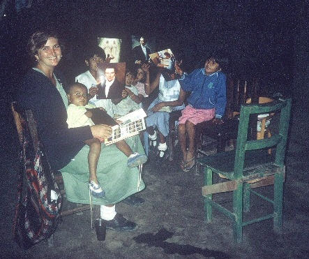 Teaching a family at night
Heather  Safsten - Jackson
08 Apr 2005
