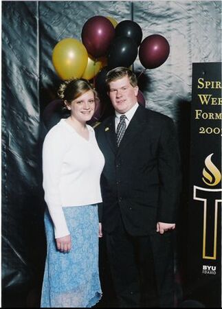 This is a picture of me ona date this last fall semester.  It was a fun date.
Bill A. Loski
19 Jan 2004