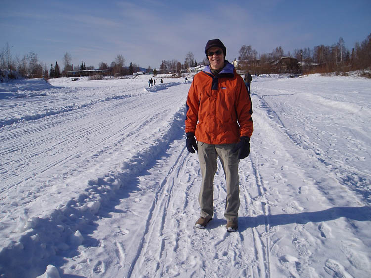 March brings the dogsled races to Fairbanks.  Yesterday we enjoyed the sun and the snow!
Nigel George Wappett
20 Mar 2005