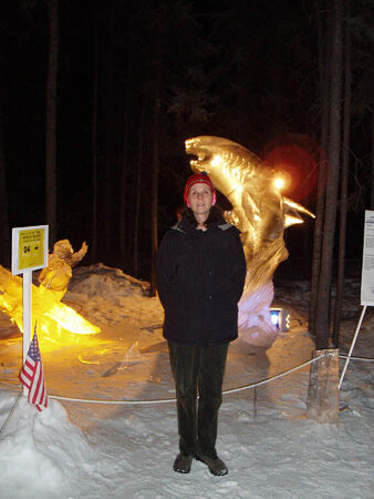 Another March highlight is the World Championship Ice Carving.  It is spectacular!
Nigel George Wappett
20 Mar 2005