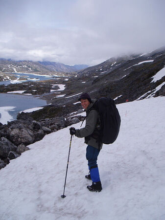 Looking down from the top of the Chilkoot Pass on the glacier lakes of Canada
Nigel George Wappett
21 Jul 2005