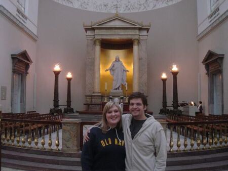 Sister Hannah Andersen and myself in Denmark at the original Christus Statue
Scott Sterling Clarke
25 Mar 2007