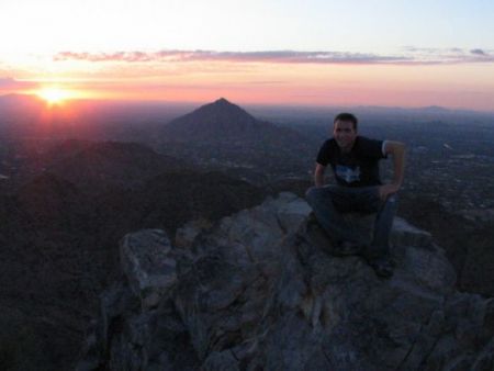 I was recently called as a ward mission leader, so I decided to watch the sun rise from the top of Squaw Peak.
Spencer Clayton DuShane
30 Oct 2005