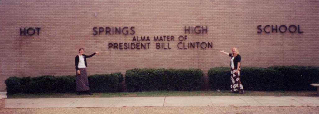 Bill Clinton's High School!
Melissa M Smith
26 Dec 2001