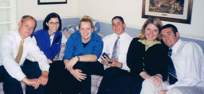 (L to R) Clayton, Burgoyne, Straw, Freemont, Truman & Phenald
Melissa M Smith
14 Jan 2002