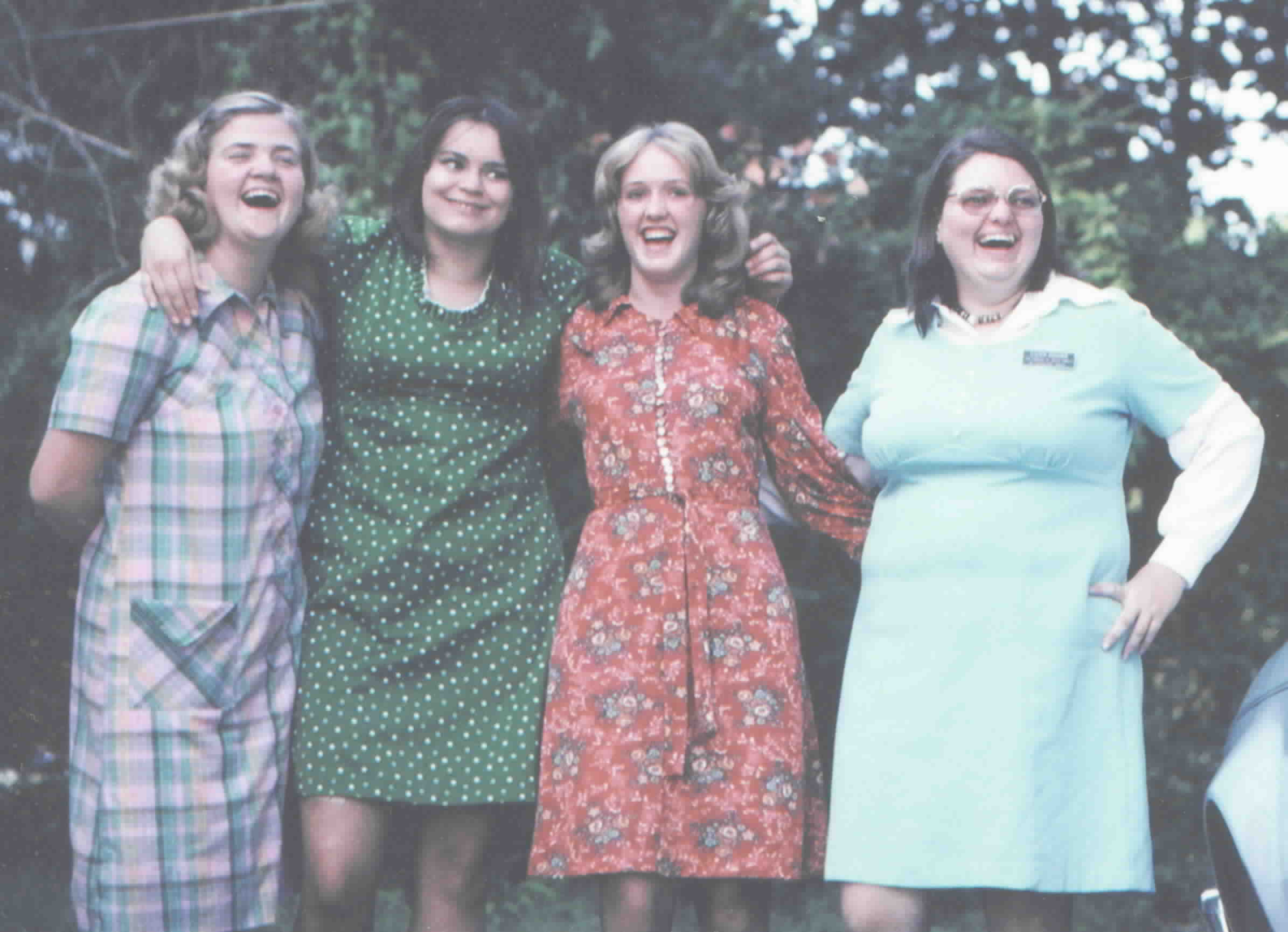 Back in the good old homesewn era!
The Sisters having fun on 