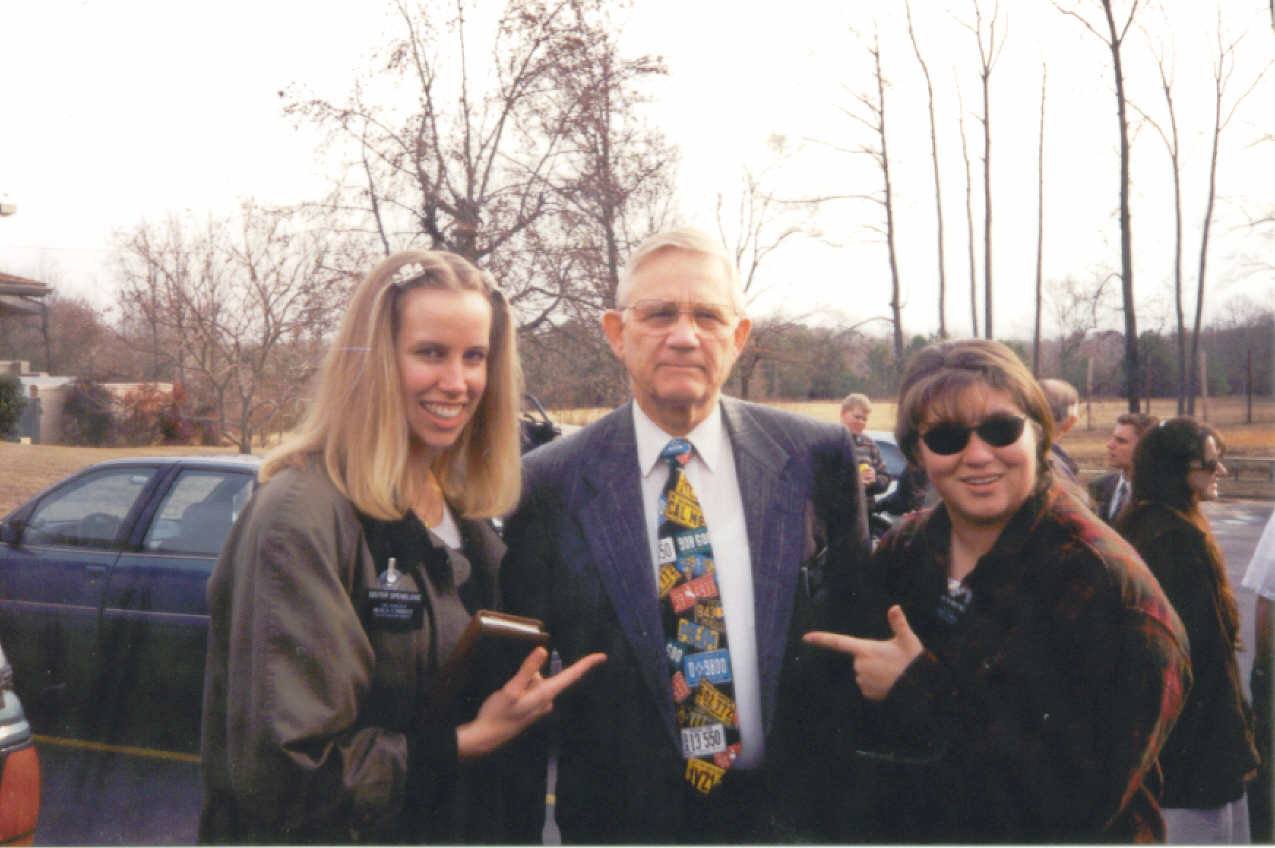 President Christensen and his transfer tie!
Alberta W Young
27 Aug 2003