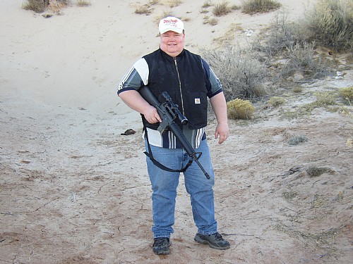 Out in the sticks, or canyons training.  Still big and fat.  LOL
Tyler McArthur Price
11 Apr 2006