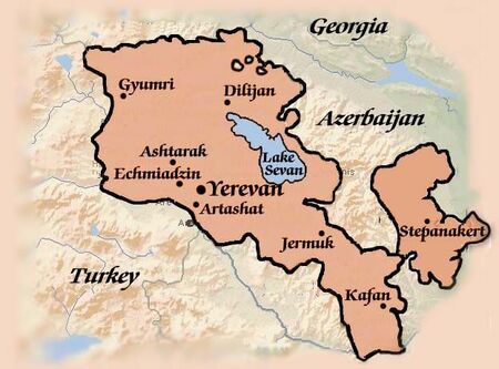 Map of Armenia
Ryan C. Durham
12 Dec 2001