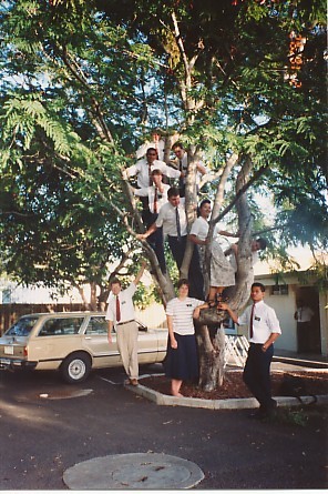 Rocky District 1992, Sister Bowden and Sister Tuimaseve with the Elders.
Leilani Slayi Edwards
28 Jan 2003