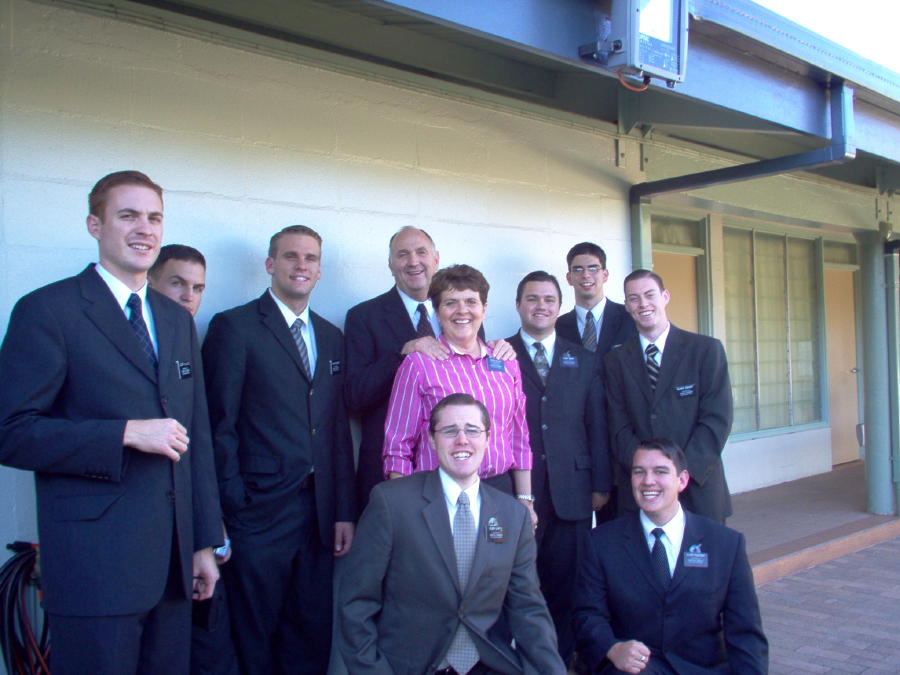 with President and Sister Fox
Shawn M Pedersen
17 Aug 2005