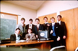 Lto R: Elders Cunningham, Clawson, Amott, Holley, Johnson, Stringham.
Seated Petersen, Meixner
Vince  Meixner
19 Nov 2002