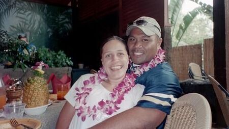 Enjoying a Luau with future wife at the Polynesian Cultural Center
Anthony Christopher Inu
02 May 2004