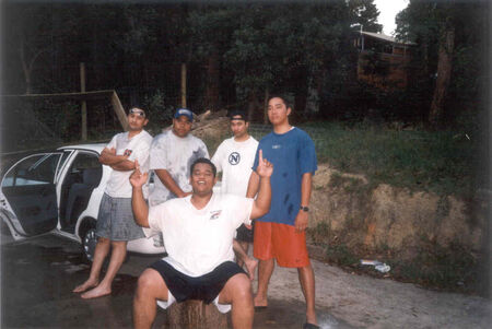 anyone hungry....barbarque at the beautiful belgrave apartment which at that time was housing elders fuimaono and magraf
Anthony Christopher Inu
26 Sep 2004