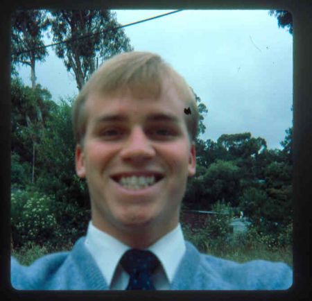 Elder Mark Roberts as he leaves for home, just in time for Christmas, 1982.  Do you think he's happy?
Harold Kent Woods
23 Oct 2007