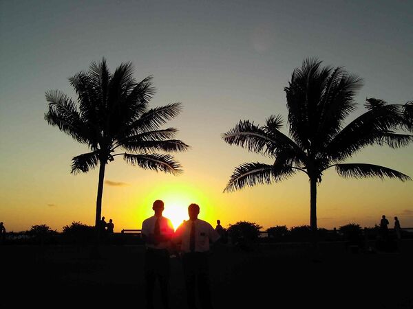 Elder Dunn & Elder Lucero posing for the camera
Kevin Marion Yee Dunn
14 Jan 2007