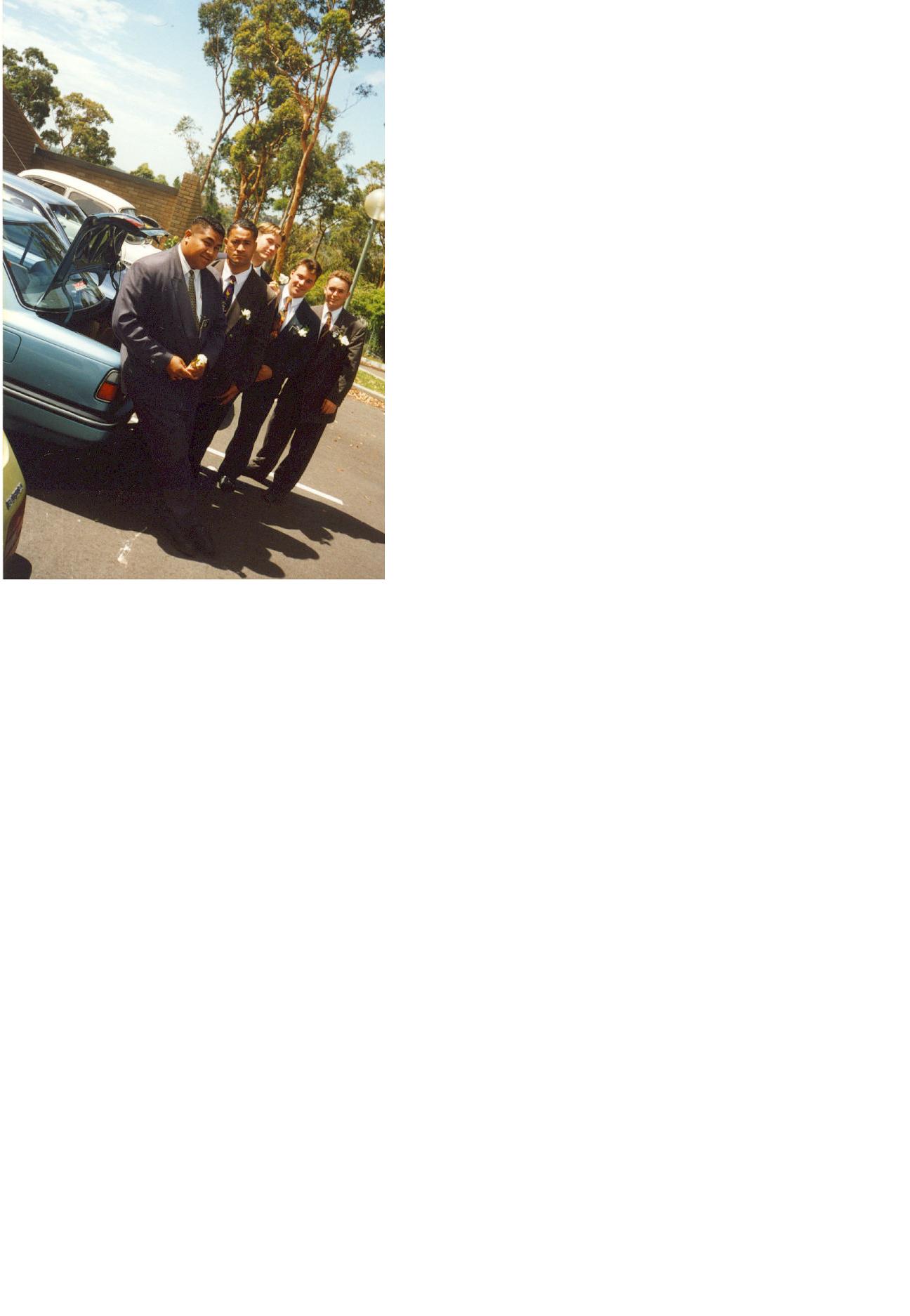 l-r elders Tupou, Seiuli, Rowley, Ferster and Vines
Selwyn  Tupou
02 Aug 2001